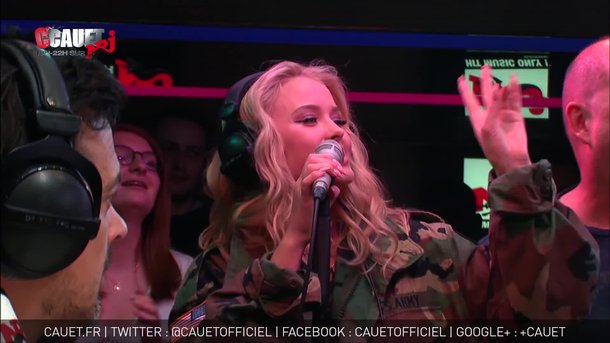 Zara Larsson "Lush Life" live chez Cauet
