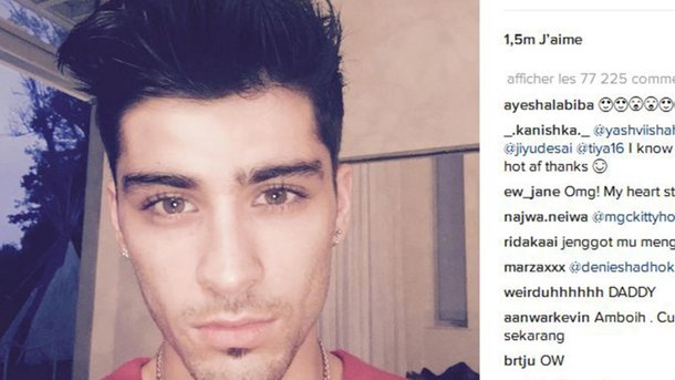Zayn Malik méconnaissable sans sa barbe!