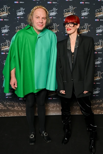 Philippe Katerine et Jenn Ayache - Le photocall - NRJ Music Awards 2026