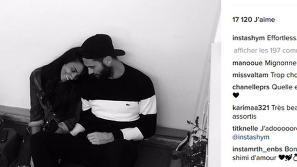 Shy’m : photo love avec Benoît Paire pour la Saint-Valentin!