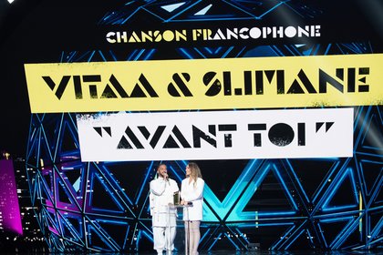 Vitaa et Slimane - Cérémonie des NRJ Music Awards Paris Edition