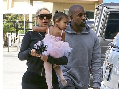 Kanye et North West