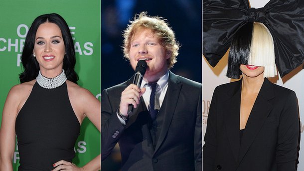 Katy Perry, Sia, Ed Sheeran : découvrez tous les albums à venir en 2017