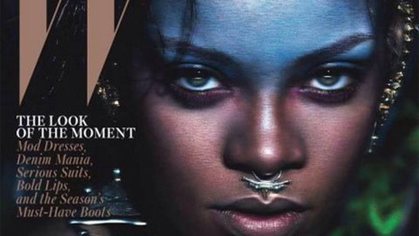 Rihanna : méconnaissable en Une de W magazine !