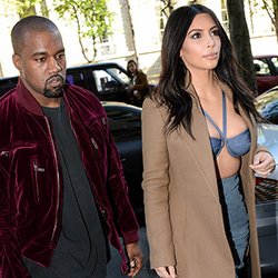 Kanye West et Kim Kardashian à Paris 