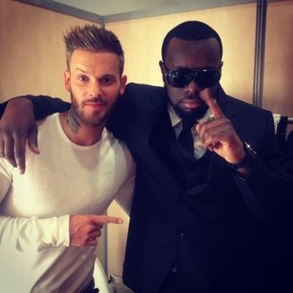 Visite du frangin @maitrgims dans ma loge -sexion -NRJmusicawards -cannes 