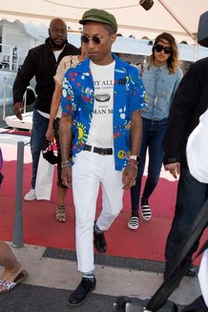 Pharrell Williams à Cannes - mai 2015