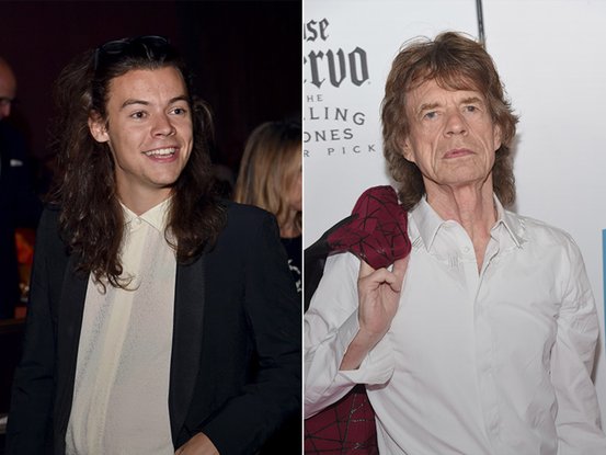 Harry Styles et Mick Jagger
