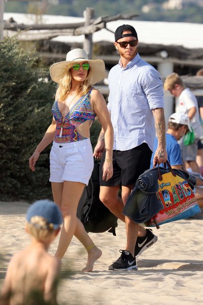 Ellie Goulding à Saint-Tropez