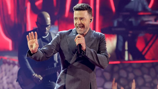 Justin Timberlake en concert à Paris en 2025