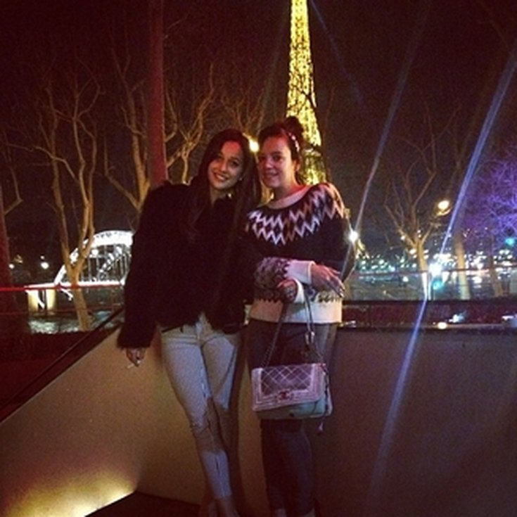 Lily Allen à Paris