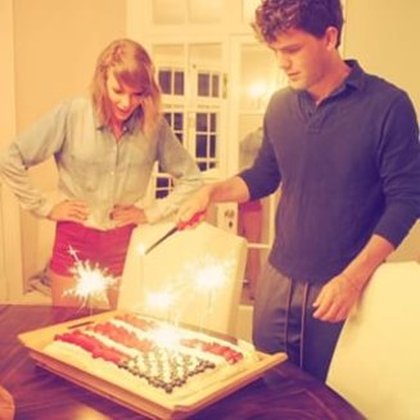 Taylor Swift et son frère lors de la fête nationales américaine