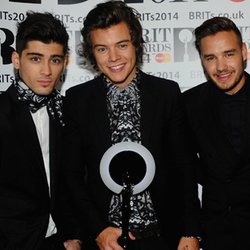 Les One Direction lors des Brit Awards