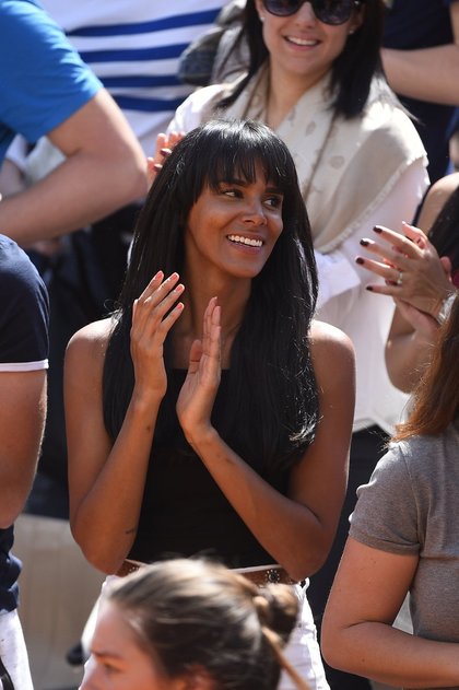 Shy'm au tournoi de Tennis de Monte-Carlo
