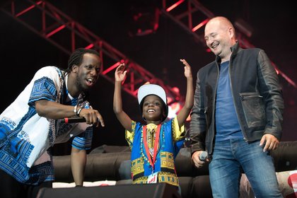 NRJ in The Park Trélazé - Youssoupha, son fils et Cauet