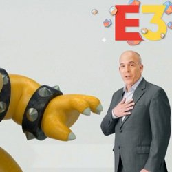 Doug Bowser et le personnage Bowser, lors du Nintendo Direct.