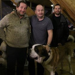 CAUET et l'équipe à Tignes