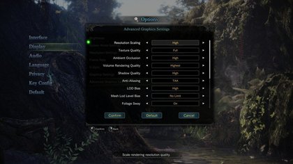 Capture de Monster Hunter World sur PC