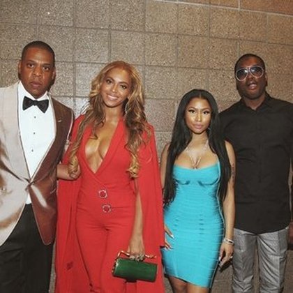 Beyoncé, Jay Z, Nicki Minaj et Meek Mill