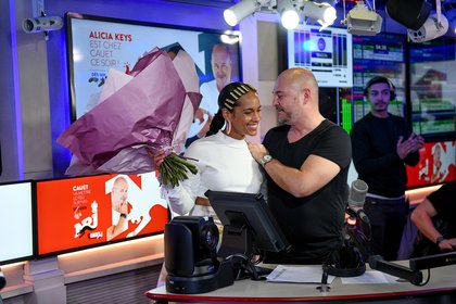 Alicia Keys chez Cauet sur NRJ