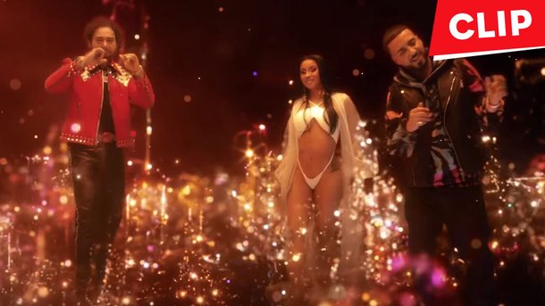 French Montana, Post Malone, Cardi B dominent New-York dans le clip de «Writing on The Wall»