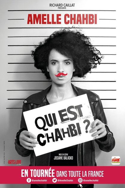 Amelle Chahbi en tournée 2017 - affiche