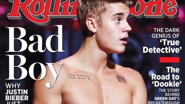 Justin Bieber : bad boy sexy pour Rolling Stones !
