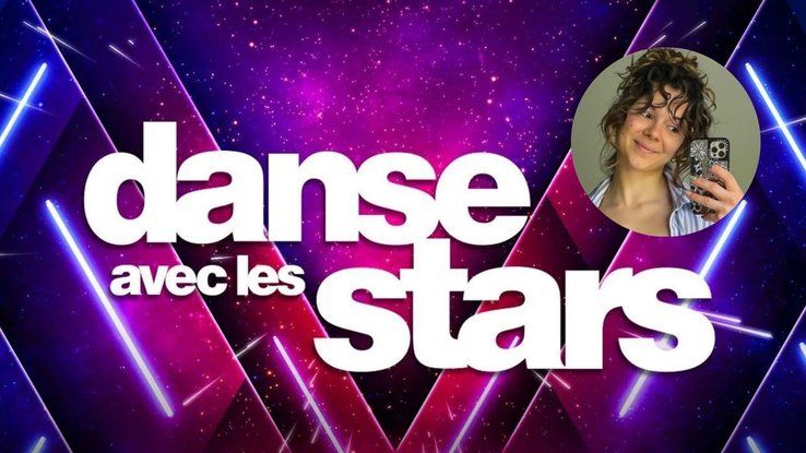 Logo "Danse avec les stars" / Selfie de Juju Fitcats
