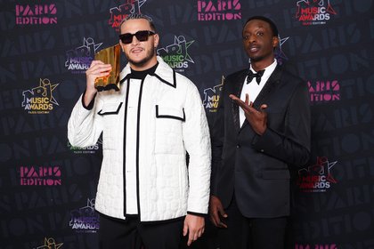 DJ Snake et Ahmed Sylla - Photocall NRJ Music Awards Paris Edition