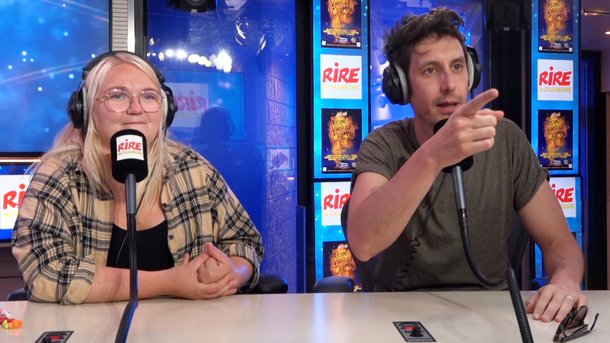 Lola Dubini , Jérémy Demay et Alex Fredo jouent au quiz sur le Point Virgule et l'Olympia