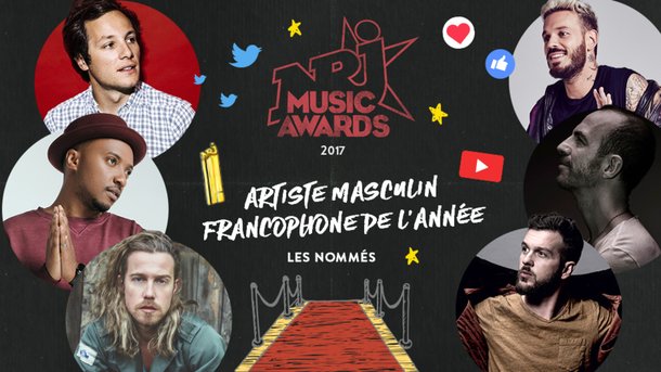 «Artiste Masculin Francophone de l’Année»: quel artiste est le plus influent?