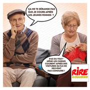 Blague : Papy dit à Mamie....