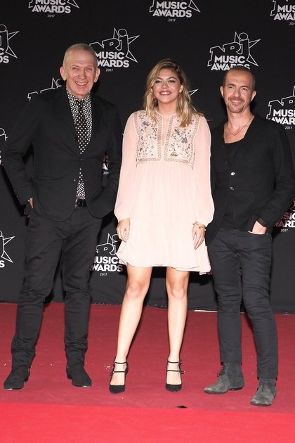 Jean-Paul Gaultier, Louane et Calogero - NRJ Music Awards 2017