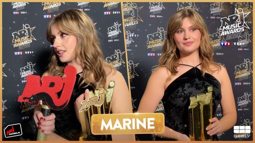 "C'est incroyable" : Marine confirme avec le trophée d'Artiste Féminine Francophone