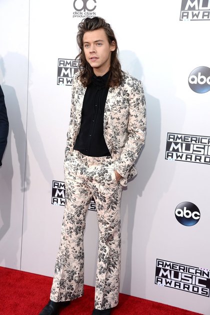 Harry Styles : un côté fleur bleue