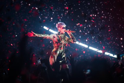 Katy Perry en concert à l'AccorHotels Arena