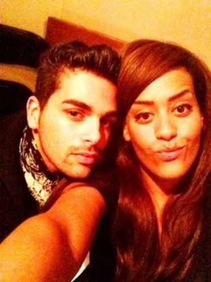 Amel Bent : Regardez qui est venu me voir en studio..... Trop contente! ❤