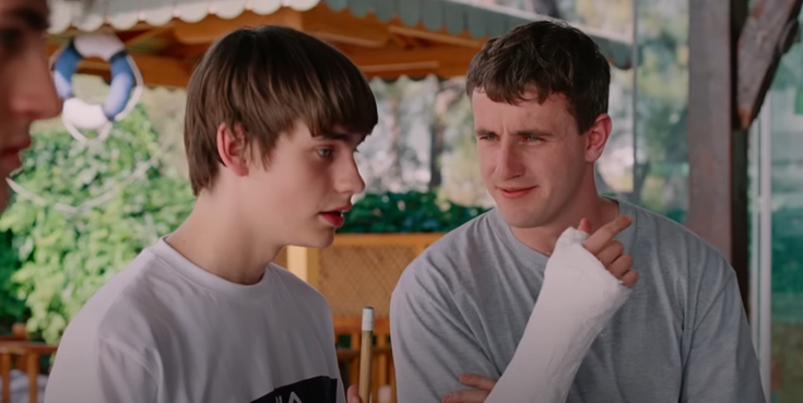 Capture d'écran Youtube / Paul Mescal dans "Aftersun"