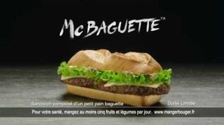Les infos du Réveil Chérie : Le McBaguette de McDonald's est au top des recherches Google de la semaine