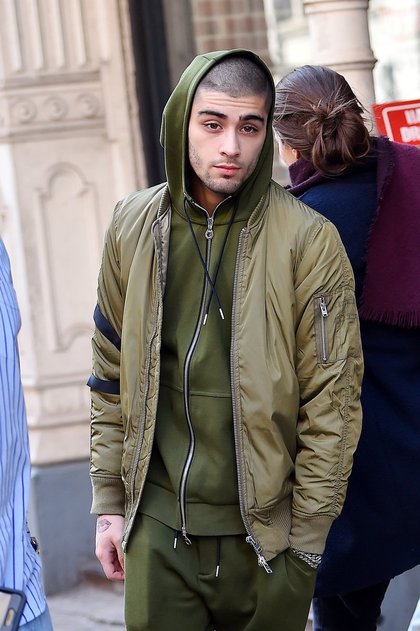 Zayn Malik lors d'une balade dans les rues de New York 