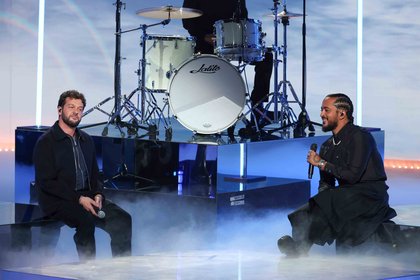 Claudio Capéo et Slimane - Cérémonie des NRJ Music Awards 2023