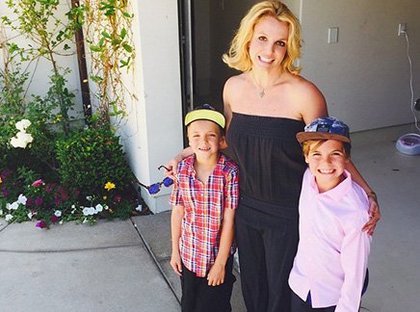 Britney Spears et ses fils
