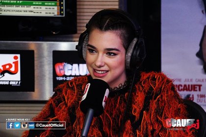 Lundi 18 Avril avec DUA LIPA - C Cauet sur NRJ