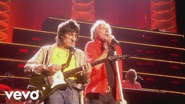 Rod Stewart - Stay with Me ft. Ron Wood