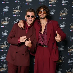 Jamie Miller et Antonio Cipriano - Le photocall - NRJ Music Awards 2026