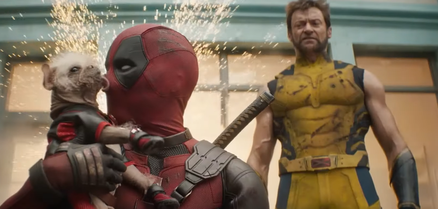 capture d'écran de la bande annonce Deadpool & Wolverine