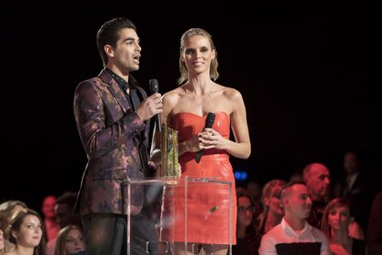 Sylvie Tellier et Christophe Licata - Cérémonie NRJ Music Awards 2016