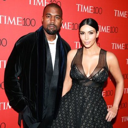 Kanye West et Kim Kardashian @ Time 100 Gala