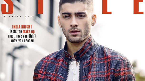 Zayn Malik: toujours aussi sexy en Une du Sunday Times Style!