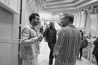 Amir et David Guetta - J-1 avant la cérémonie des NRJ Music Awards 2024
